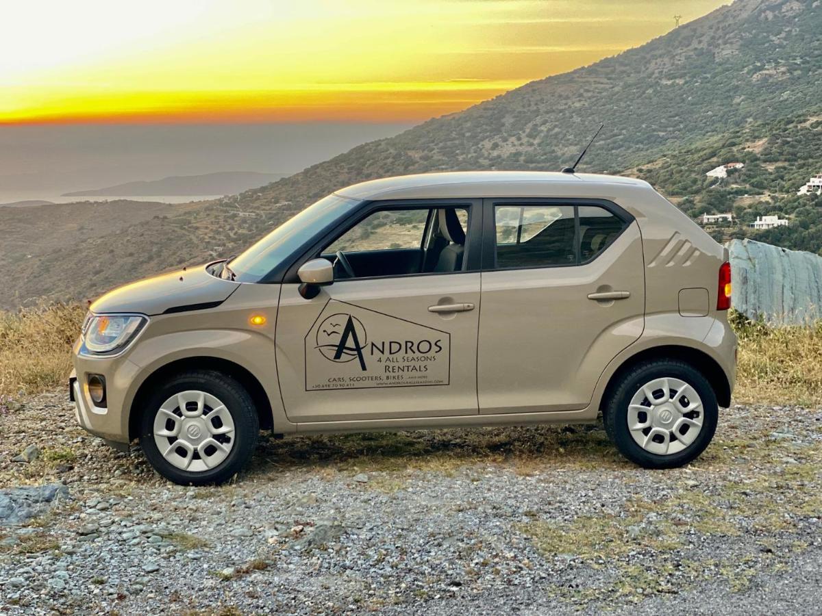 Andros 4 All Seasons Villas & Suites Ormos  Esterno foto